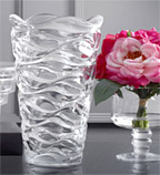 crystal vase